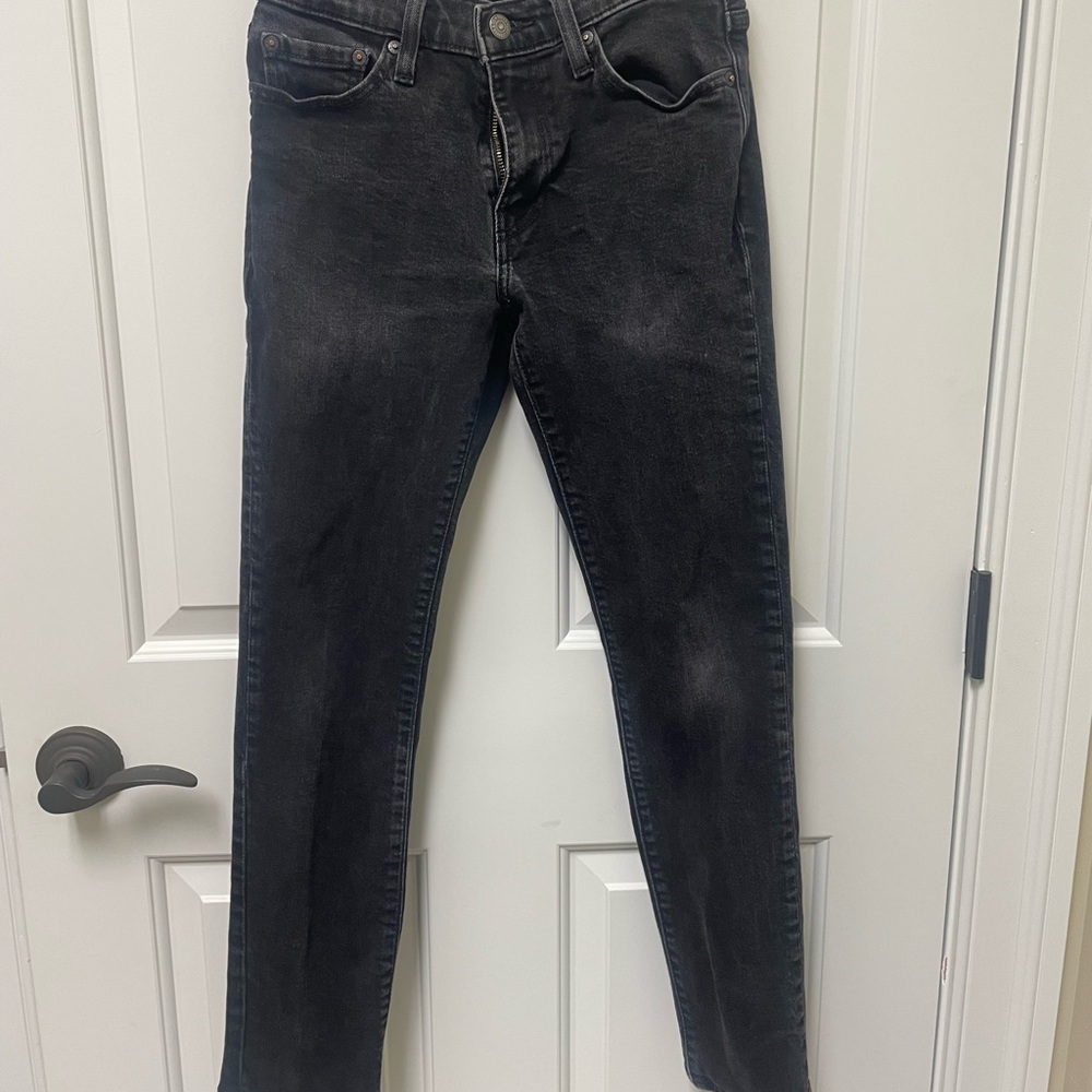 Levi’s 511 slim fit black denim
